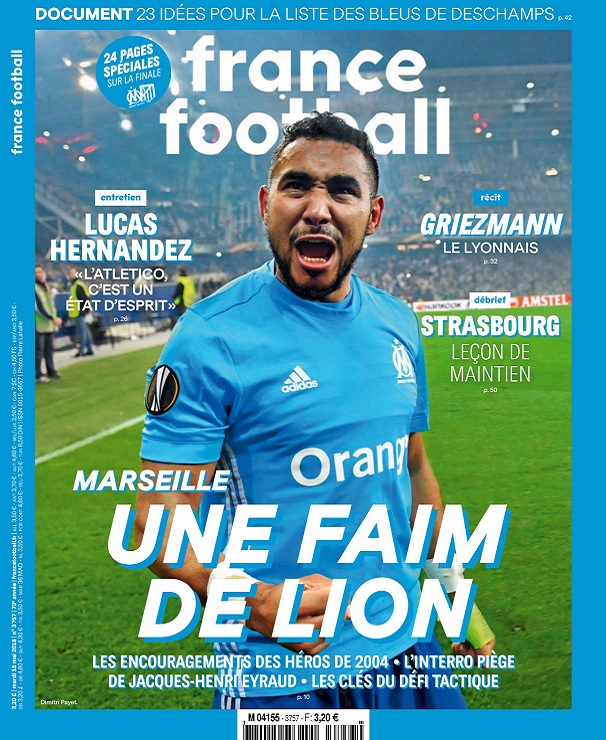 France Football N°3757 Du 15 Mai 2018