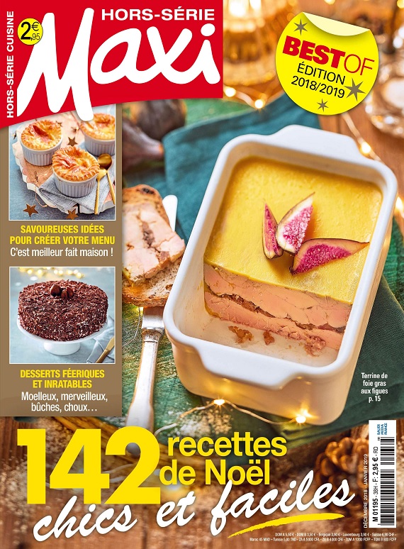Maxi Hors Série Cuisine N°38 – Décembre 2018-Janvier 2019