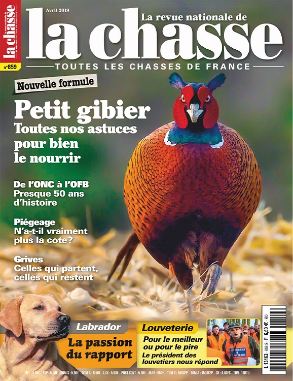 La Revue Nationale De La Chasse N°859 – Avril 2019
