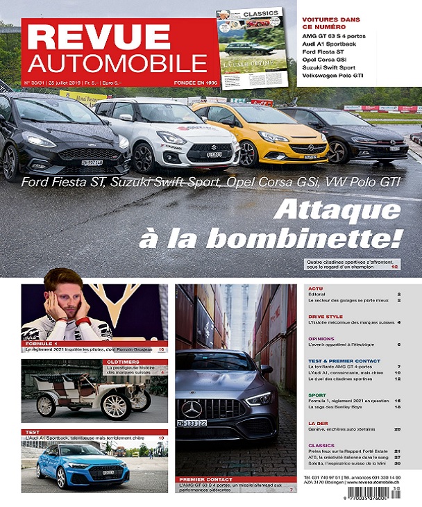 Revue Automobile N°30-31 Du 25 Juillet 2019