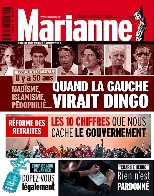 Marianne N°1190 Du 3 au 9 Janvier 2020
