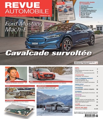 Revue Automobile N°8 Du 25 Février 2021