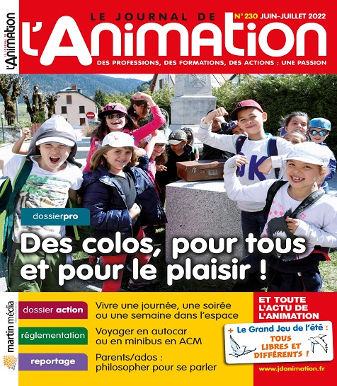 Le Journal De L’Animation N°230 – Juin-Juillet 2022