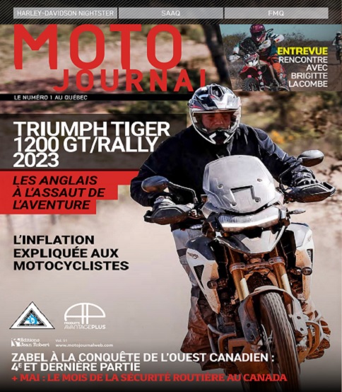 Moto Journal Québec – Mai 2022