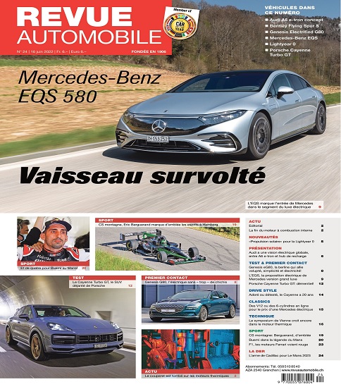 Revue Automobile N°24 Du 16 au 22 Juin 2022
